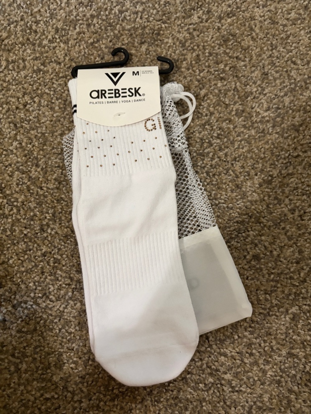 Arebesk Crew Grip “Birthday Girl” Socks - M